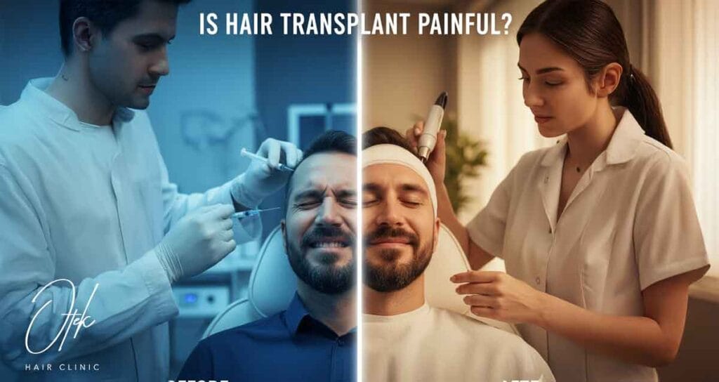 Is Hair Transplant Painful? 3 Is Hair Transplant Painful 1