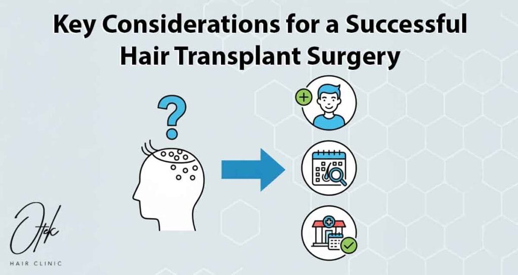 Key Considerations for a Successful Hair Transplant Surgery