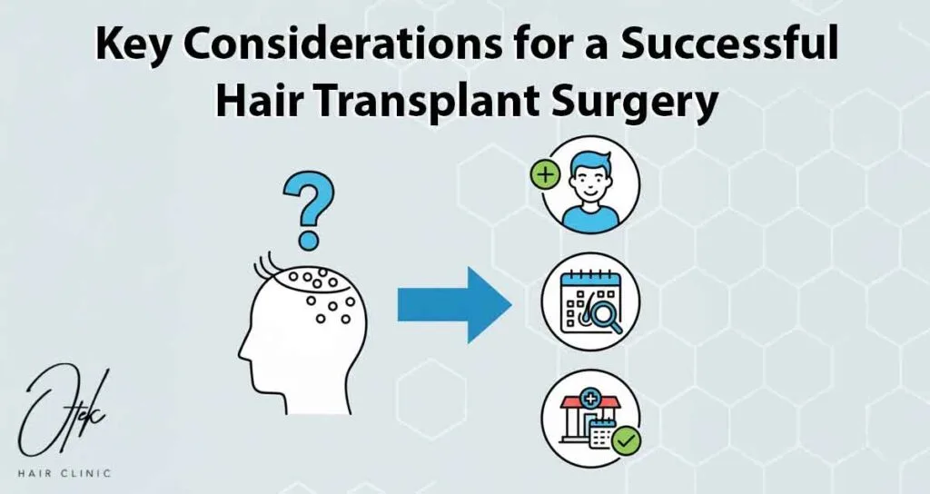 Key Considerations for a Successful Hair Transplant Surgery