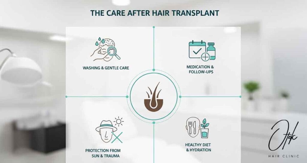 The Care After Hair Transplant