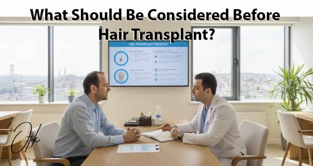 What Should Be Considered Before Hair Transplant 1