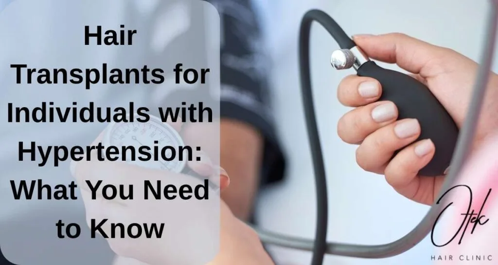 Hair Transplants for Individuals with Hypertension What You Need to Know konusu iceren yatay bir gorsel hazirla uzerinde metintext olmasin. Gorsel yatay olsun