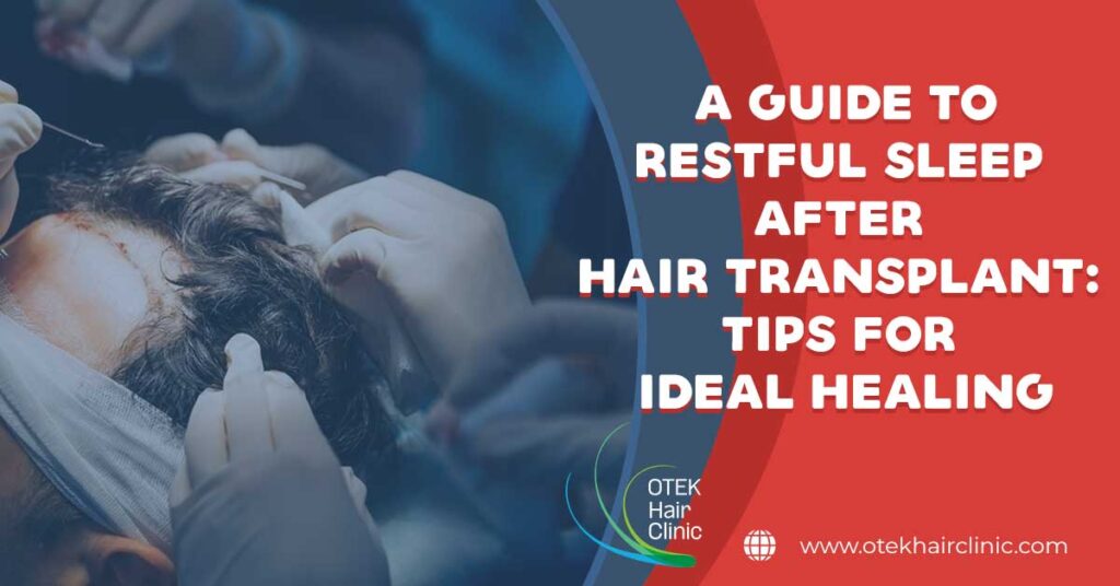 A Guide to Restful Sleep After Hair Transplant Tips for Ideal Healing