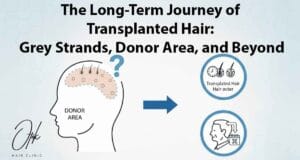 The Long Term Journey of Transplanted Hair Grey Strands Donor Area and Beyond 1