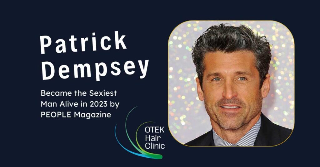 Patrick Dempsey Became the Sexiest Man Alive in 2023 by PEOPLE Magazine