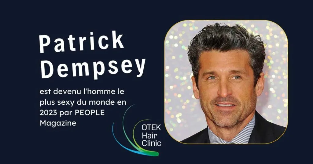 Patrick Dempsey est devenu lhomme le plus sexy du monde en 2023 par PEOPLE Magazine
