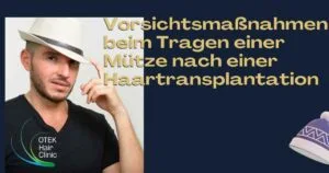 Home 61 Vorsichtsmasnahmen beim Tragen einer Mutze nach einer Haartransplantation